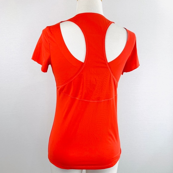 Athleta Double Essence Raw Hem Short Sleeve NWOT - Picture 4 of 8